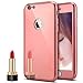 Produktbild iPhone 6S Plus / 6 Plus Hülle,iPhone 6S Plus Silikon Hülle Spiegel,Ukayfe [Full-Body 360 Coverage Protective] iPhone 6 / 6S Plus Schutzhülle 360 Grad Hülle + Panzerglas Schutzfolie,Überzug Mirror Effect Soft TPU Case Spiegel Hülle für iPhone 6 Plus / 6S Plus Handyhülle Front + Back Rundum Double Beidseitiger Stoßdämpfend Transparent TPU Silikon Schutz Schutzhülle Silikonhülle Handy Gürtel Tasche Hülle Case Cover Fall-Abdeckung Etui Bumper Schale für Apple iPhone 6 Plus/6S Plus - Rose Gold
