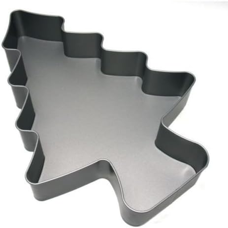 Panetta Casalinghi Christmas Tree Shape Teflon Mould, Wood, Multi-Colour, 34 x 24 x 4.5 cm