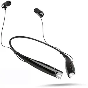 FEDUS HBS-730 Neckband Bluetooth Wireless Earphone with Mic for All Smartphones Black