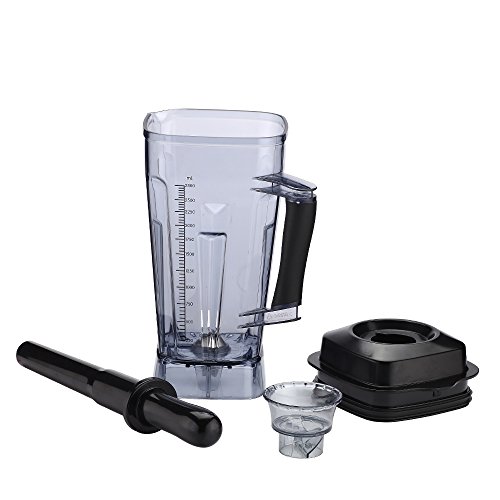 Homeleader K12-025 Power Mixer Smoothie Blender 2.8 Liter / 1800 Watt / BPA-FREI / 30.000 U/min. / 6 Edelstahlmesser - 7