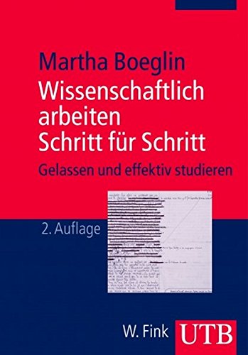 Download Wissenschaftlich arbeiten Schritt für Schritt: Gelassen und effektiv studieren Download Wissenschaftlich arbeiten Schritt für Schritt: Gelassen und effektiv studieren