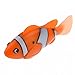 Produktbild WINOMO Lustige Wasser aktivierte lebensechte elektronische Mini Roboter Fische schwimmen Fische Spielzeug für KinderChildren (Orange)