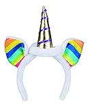Panelize® Einhorn Unicorn Haarreif Haarband Haarschmuck Kostüm Zubehör