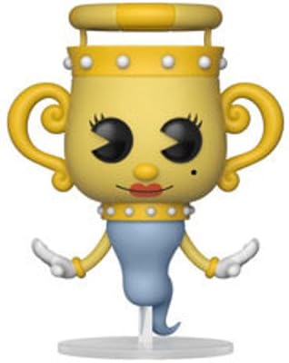 Funko- Figurines Pop Vinyle: Games: Cuphead: Legendary Chalice, 26969