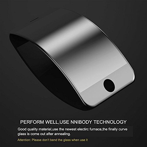 iPhone 6/6S Panzerglas, aiMaKE 2 Stück Ultra-klar Panzerglas Schutzfolie für iPhone 6/6s 4,7 Zoll (nur 0,25 mm Schwarz ) - 7