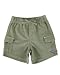 Bright Bots Baby Boys 6/12m Soft Cotton French Terry Shorts - Khaki