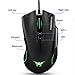 Produktbild Gaming Maus, Fozela CW10 4800DPI USB Wired Gaming Mouse für Pro Gamer mit 7 Tasten,6 LED Farben, USB-Wired Maus Optisch (schwarz)