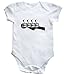HippoWarehouse BASS GUITAR baby vest boys girls