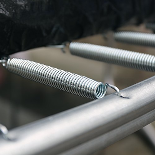 HLC 15FT Garden Round Outdoor Trampoline With Safety Net Enclosure , Best gift for Family