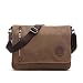 Produktbild Super Modern, Schultertasche in Vintage-Optik aus Leinen, für Herren und Damen, Herren, braun