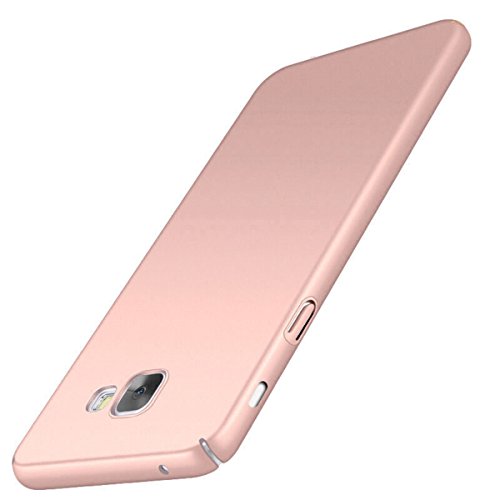 Aostar Funda Samsung Galaxy A5 2016, Carcasa Ultra Ligero Sedoso Pintura PC Funda Protectora de teléfono Protective Case Cover para Samsung Galaxy A5 2016 (Oro Rosa)