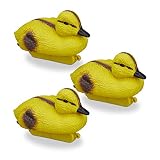figura pato donald Diseño: adornos realistas; color y plumaje que imitan a patos de verdad