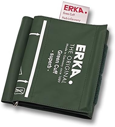 ERKA 025.40893 GREEN CUFF Superb D-Ring for Single Tube, Size 4, Grey