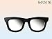 Produktbild Sonnenbrille Wandspiegel schwarz 50 cm