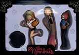 Les nombrils : coffret 1 livret + 3 figurines by