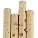 Produktbild RUSPEPA Classic Style Goldfolie Braun Kraftpapier Set Für Geschenk-4 Roll-76 Cm X 305 Cm Pro Rolle