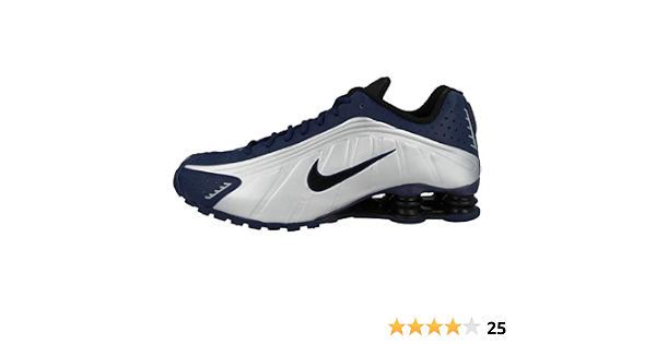 Nike Shox R4 Scarpe da atletica leggera da uomo, (Midnight Navy Black  Metall), 39 EU : Amazon.it: Scarpe e borse