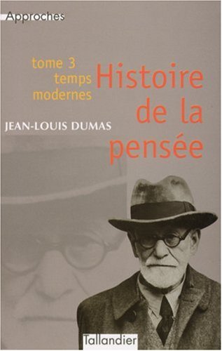 couverture de : Histoire de la pens&eacute;e, Temps modernes