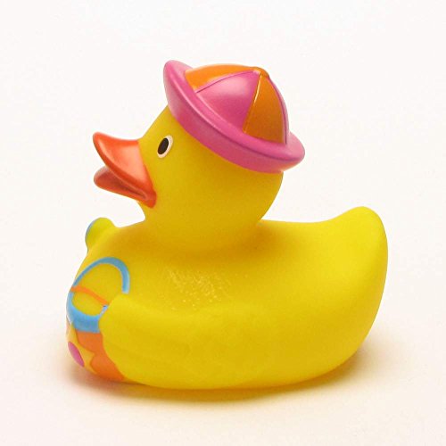 DUCKSHOP | Badeente Sandkasten | Quietscheente | L: 7,5 cm - 4