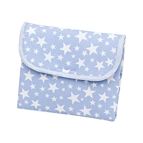 Cambrass Nappy Changer Travel Mat (64 x 42 cm, Star Blue)