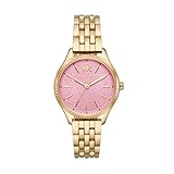 Michael Kors Damen Analog Quarz Uhr mit Edelstahl Armband MK6640