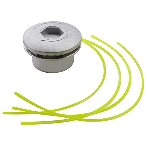 Covermason Aluminium Line Head Trimmer Kopf Spulensatz für Benzin Brushcutter - 2