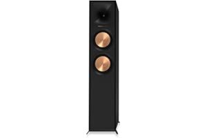Klipsch R-605FA Black (Unidad) - Altavoz de Suelo Negro con Dolby Atmos - woofer 6.5 Pulgadas