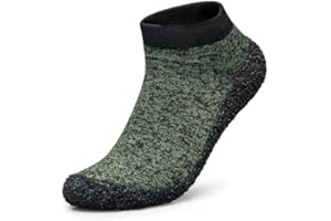 Azarton Barfuß Sockenschuhe für Damen & Herren – Ultraleichte, flexible Socken-Schuhe mit rutschfester Sohle & natürlichem Tragegefühl für Freizeit, Yoga & Zuhause,skinnerss sockenschuhe