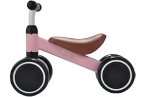 ‎BANDITS & ANGELS Bandits & Angels Laufrad Little Starter für 1 Jahr - Lauflernrad - Vierrad - Pannenfreie Reifen - Metall - Geburtsdag Geschenk - CE