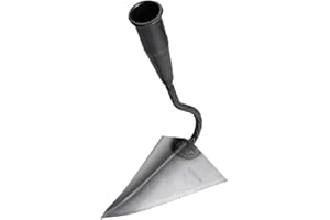 HTU Small Tip Hoe Plowing Hoe Agricultural Land Turning Loose Soil Hoe Hand Plow/Manual Plough Rake Hoe for Household Vegetable Planting