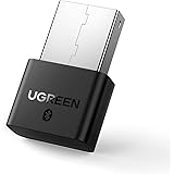 UGREEN USB Bluetooth 4.0 Adapter for PC Laptop Desktop, Wireless Bluetooth Dongle, Plug Play for Win 10, 8, Driver for Win 7,