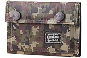 Cisixin Portafoglio Tela Ragazzo,Può Conservare e Trasportare Denaro, Banconote, Carte, ecc,Adatto a Bambini, Adolescenti, Trendy