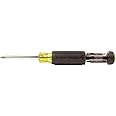 Multi-Bit Screwdriver with Storage 15 Piece Klein Tools 32290, Black