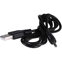 Akyga USB Auf DC-Kabel – 5,5x2,1 Mm Stecker, 5V, 80 Cm Länge