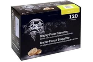 Bradley Smoker Alder Bisquettes - 120 Pack.