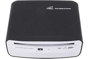 Yoiimiya Car SUV External Stereo Radio Dish Box CD/DVD Player USB Interface for Android Player Radio Accessories,Black