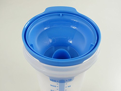 TUPPERWARE Backen Mix-Fix klein 350 ml blau D214 Shaky Küchenhelfer Shake It - 3