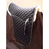 Tolle echt Lammfell Stocksatteldecke und auch Dressursatteldecke Satteldecke