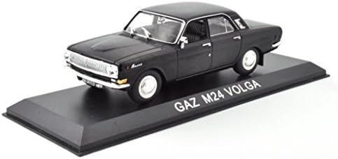 DieCast Metall Modellauto 1:43 Russischer GAZ M24 Wolga Limousine schwarz
