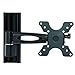 Produktbild TradeMount TV/Monitor Wandhalterung Alu Schwarz Ausziehbar von 7,3cm bis 24,8cm 12° neigbar 180° Drehbar für ViewSonic 32" XG3240C