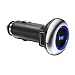 Produktbild MITSUGAWA Dual Schnellader 3100mA 15.5W Kfz-Ladegerät Adapter 12V/24V, 2 x USB für Apple iPad 1/2/3/4 iPad mini und iPhone 4S 5 5C 5S-CA5535