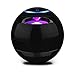 Produktbild GEZICHTA Bluetooth Sound Activated DJ Party Lights Kugelleuchten 3W 6 RGB LED Stage Lights mit Fernbedienung MP3 Player für Feste Dance Party Geburtstag DJ Bar Karao Free Size schwarz