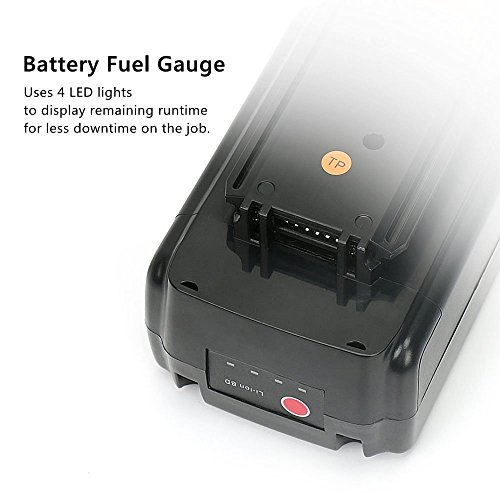 POWERGIANT Batería 36V 2.0 AH LI-ION Eléctrica Batería para Black & Decker LBX2040 LBXR36 BL1336 BL1336-XJ BL2036 BL2036-XJ