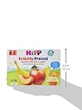 HiPP Früchte-Freund Banane-Pfirsich in Apfel 6x 50 g; - 6