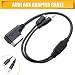 Produktbild MASO Aux-Adapterkabel AMI MDI MMI 3,5 mm Music Interface Ladekabel für Audi A1 A3 A4L A5 A6L A8 Q3 Q5 Q7 TT VW auf Android