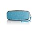 Price comparison product image Lenco BT-130 Blue | Portable Fabric Stereo Bluetooth Speaker with up to 20 Hours Playtime, Aux in and Micro SD Playback and Built-in Microphone For Calls On iPhone, iPod, iPad, Samsung, LG and others - Blue Bluetooth Speaker