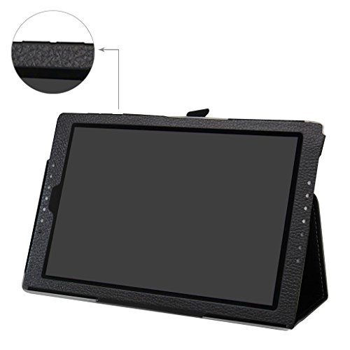 Medion Lifetab X10302/X10301 hülle,Mama Mouth Folding Ständer Hülle Case mit Standfunktion für 10.1″ Medion Lifetab X10302/X10301 Android Tablet PC,Schwarz - 2
