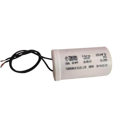 25 M.F.D CAPACITOR AX02 FOR MONOBLOCK PUMPS, HEAVY INDUSTRIAL FANS