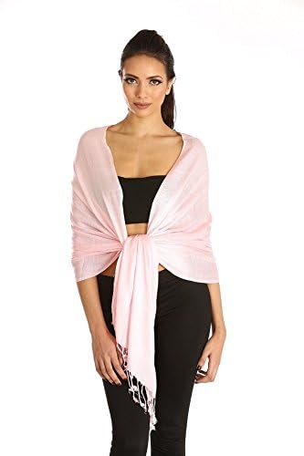 RK Essentials | Plain Pashmina’s Featuring Tassel Edging