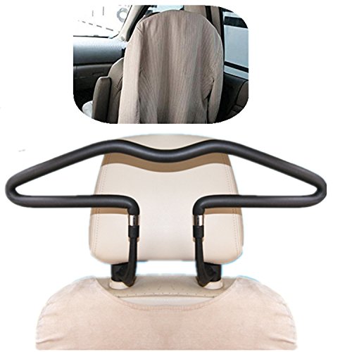 Chytaii - Gruccia per poggiatesta auto multifunzione, colore: nero